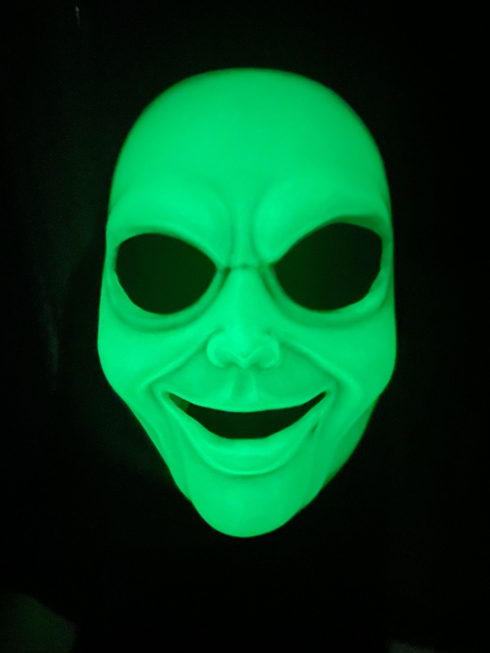 Vintage A1 Green Glow in the Dark Mask